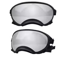 Dog Goggles Anti UV Strong Impact Resistance Adjustable Elastic Puppy Large Breed Dog Goggles Breathable Pet Sunglasses