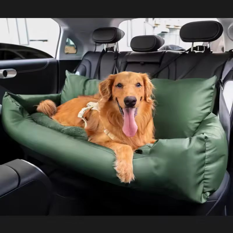 Upgraded Thickened Cotton Large Dog Carrier Travel Dog Car Seat Cover Folding Hammock Pet Carrier Bag for Cats and Dogs
