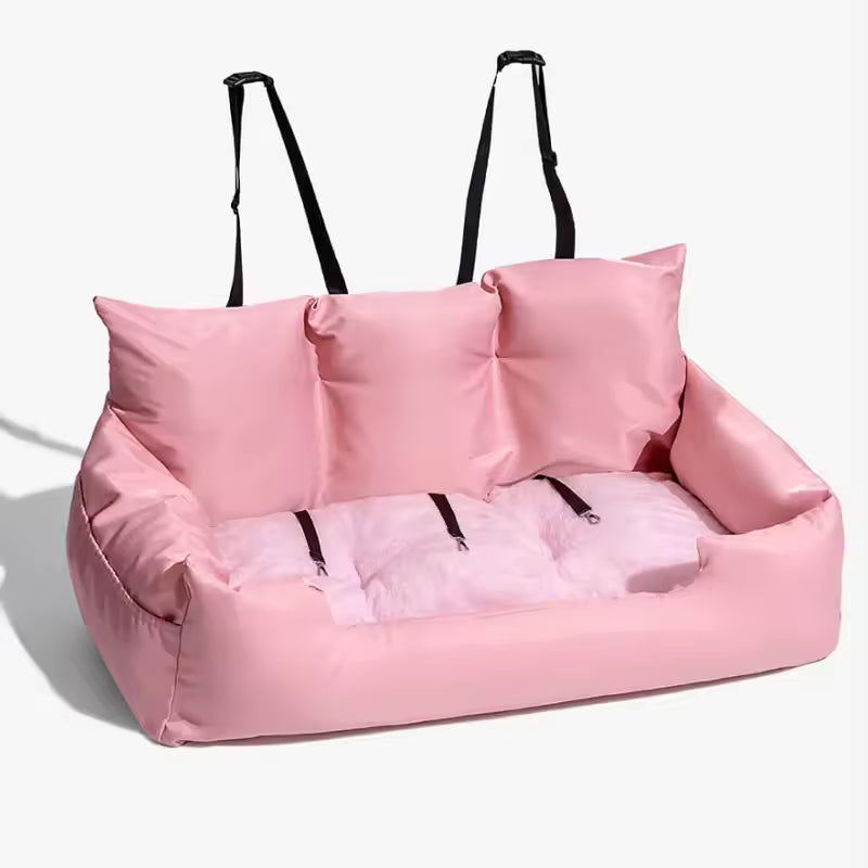 Upgraded Thickened Cotton Large Dog Carrier Travel Dog Car Seat Cover Folding Hammock Pet Carrier Bag for Cats and Dogs