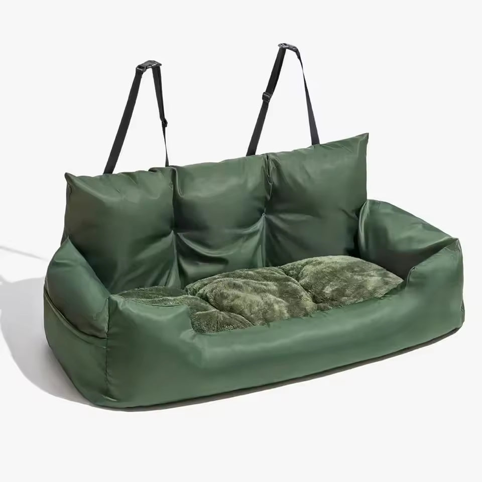 Upgraded Thickened Cotton Large Dog Carrier Travel Dog Car Seat Cover Folding Hammock Pet Carrier Bag for Cats and Dogs