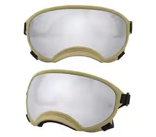 Dog Goggles Anti UV Strong Impact Resistance Adjustable Elastic Puppy Large Breed Dog Goggles Breathable Pet Sunglasses