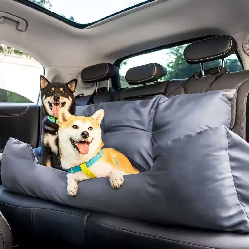 Upgraded Thickened Cotton Large Dog Carrier Travel Dog Car Seat Cover Folding Hammock Pet Carrier Bag for Cats and Dogs