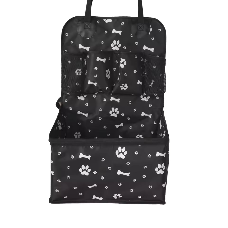 Dog Car Seat with Storage Pockets,Scratch Proof Durable Pet Booster Car Front Seat for Small Medium Dog